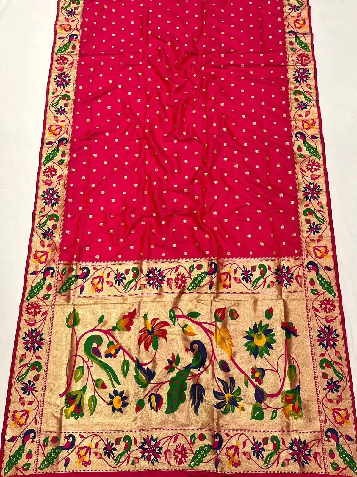 Brocade sarees - Magenta